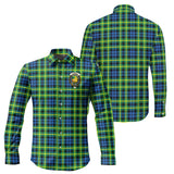 Clan Campbell of Breadalbane Ancient Crest Tartan Long Sleeve Shirt PC867