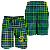 Clan Campbell of Breadalbane Ancient Crest Tartan Mens Shorts NS866