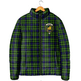 Clan Campbell of Breadalbane Modern Crest Tartan Padded Jacket RF117