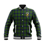 Clan Campbell of Breadalbane Modern Crest Tartan Baseball Jacket JM866