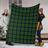 Clan Campbell of Breadalbane Modern Tartan Blanket U130