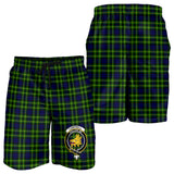 Clan Campbell of Breadalbane Modern Crest Tartan Mens Shorts NS865