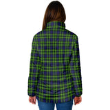 Clan Campbell of Breadalbane Modern Crest Tartan Padded Jacket RF117