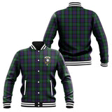 Clan Campbell of Cawdor Crest Tartan Baseball Jacket JM861