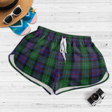 Clan Campbell of Cawdor Tartan Womens Shorts NW1068