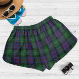 Clan Campbell of Cawdor Tartan Womens Shorts NW1068