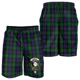 Clan Campbell of Cawdor Crest Tartan Mens Shorts NS860