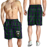 Clan Campbell of Cawdor Crest Tartan Mens Shorts NS860