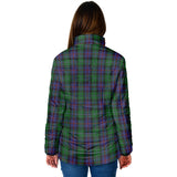 Clan Campbell of Cawdor Crest Tartan Padded Jacket RF122