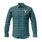 Clan Campbell of Cawdor Ancient Crest Tartan Long Sleeve Shirt PC864