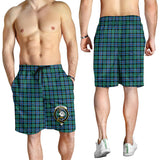 Clan Campbell of Cawdor Ancient Crest Tartan Mens Shorts NS863