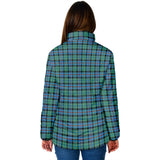 Clan Campbell of Cawdor Ancient Crest Tartan Padded Jacket RF119