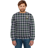 Clan Campbell of Cawdor Dress Crest Tartan Sweatshirt HC863