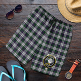 Clan Campbell of Cawdor Dress Crest Tartan Mens Shorts NS862