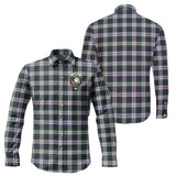 Clan Campbell of Cawdor Dress Crest Tartan Long Sleeve Shirt PC863