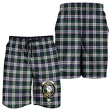 Clan Campbell of Cawdor Dress Crest Tartan Mens Shorts NS862