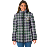 Clan Campbell of Cawdor Dress Crest Tartan Padded Jacket RF120