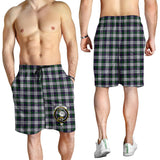 Clan Campbell of Cawdor Dress Crest Tartan Mens Shorts NS862