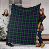 Clan Campbell of Cawdor Modern Tartan Blanket U134