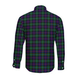 Clan Campbell of Cawdor Modern Crest Tartan Long Sleeve Shirt PC862