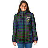 Clan Campbell of Cawdor Modern Crest Tartan Padded Jacket RF121