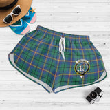 Clan Carmichael Ancient Crest Tartan Womens Shorts NW2051