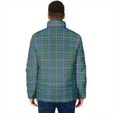 Clan Carmichael Ancient Crest Tartan Padded Jacket RF123