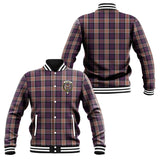 Clan Carnegie Crest Tartan Baseball Jacket JM854