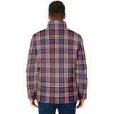 Clan Carnegie Crest Tartan Padded Jacket RF129