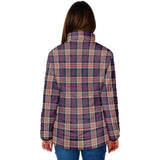 Clan Carnegie Crest Tartan Padded Jacket RF129