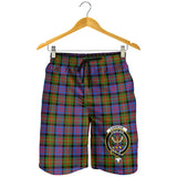 Clan Carnegie Ancient Crest Tartan Mens Shorts NS856