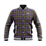 Clan Carnegie Ancient Crest Tartan Baseball Jacket JM857