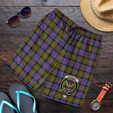 Clan Carnegie Ancient Crest Tartan Mens Shorts NS856