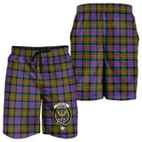 Clan Carnegie Ancient Crest Tartan Mens Shorts NS856