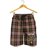 Clan Carnegie Dress Crest Tartan Mens Shorts NS855