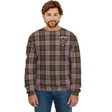 Clan Carnegie Dress Crest Tartan Sweatshirt HC856