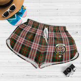 Clan Carnegie Dress Crest Tartan Womens Shorts NW2047