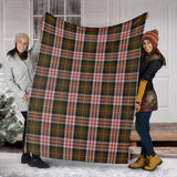 Clan Carnegie Dress Tartan Blanket U143