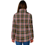 Clan Carnegie Dress Crest Tartan Padded Jacket RF127