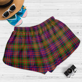 Clan Carnegie Modern Crest Tartan Womens Shorts NW2046