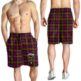 Clan Carnegie Modern Crest Tartan Mens Shorts NS854