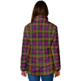 Clan Carnegie Modern Crest Tartan Padded Jacket RF128