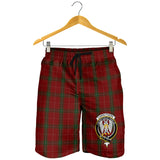 Clan Carruthers Crest Tartan Mens Shorts NS852