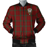 Clan Carruthers Crest Tartan Bomber Jacket ZJ130