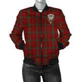 Clan Carruthers Crest Tartan Bomber Jacket ZJ130