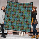 Clan Cathcart Tartan Premium Quilt F1056