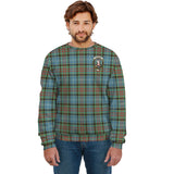 Clan Cathcart Crest Tartan Sweatshirt HC852