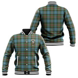 Clan Cathcart Crest Tartan Baseball Jacket JM852