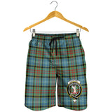 Clan Cathcart Crest Tartan Mens Shorts NS851