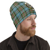 Clan Cathcart Crest Tartan Beanies Hat LC131